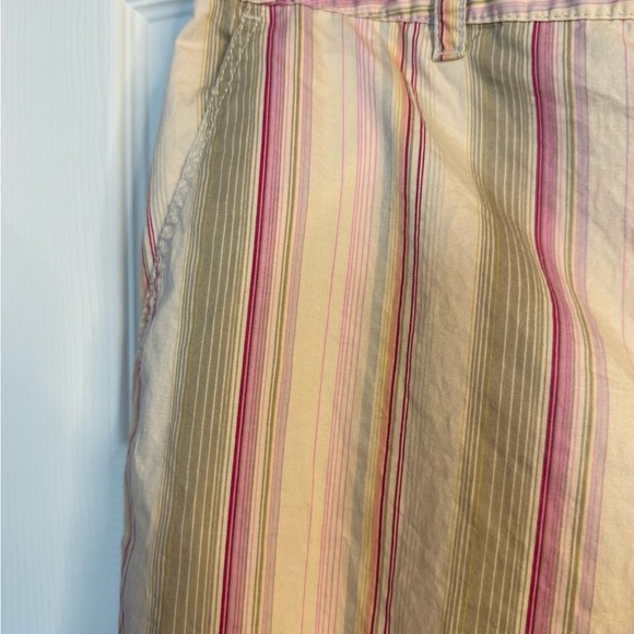 Patchington Pastel Striped Capris Size 12 - Picture 4 of 7